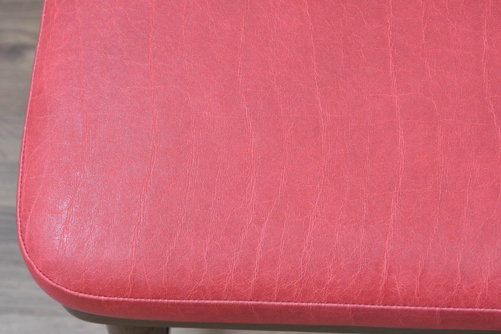 新古　展示品　超美品　特注品　棚付きダイニングチェア2脚セット　制作費2脚で約14万円　(R-088327)