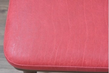 新古　展示品　超美品　特注品　棚付きダイニングチェア2脚セット　制作費2脚で約14万円　(R-088327)