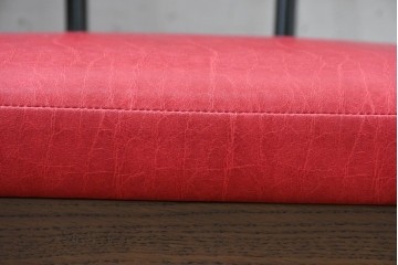 新古　展示品　超美品　特注品　棚付きダイニングチェア2脚セット　制作費2脚で約14万円　(R-088327)