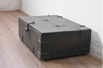 アジアンアンティーク　希少サイズ　武骨な佇まいが印象的なバンダチ　(R-088336)