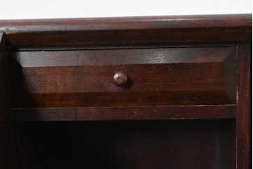 中古　松本民芸家具　#60型　落ち着いた木色と端正なデザインが魅力のライティングビューロー　定価約36万円　(R-088343)