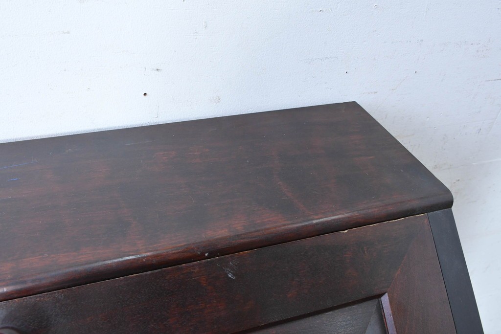 中古　松本民芸家具　#60型　落ち着いた木色と端正なデザインが魅力のライティングビューロー　定価約36万円　(R-088343)