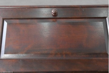 中古　松本民芸家具　#60型　落ち着いた木色と端正なデザインが魅力のライティングビューロー　定価約36万円　(R-088343)