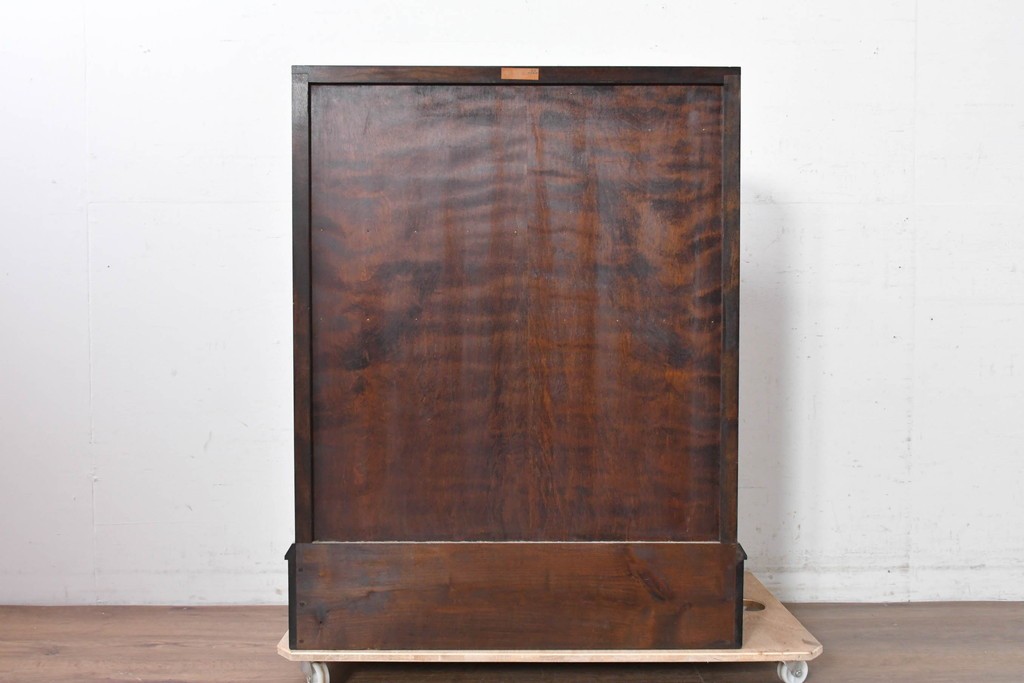 中古　松本民芸家具　#60型　落ち着いた木色と端正なデザインが魅力のライティングビューロー　定価約36万円　(R-088343)