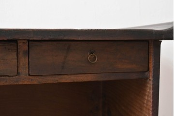 韓国ヴィンテージ　李朝家具　素朴ながらも存在感のあるアンティーク調のバンダチ　(R-088347)