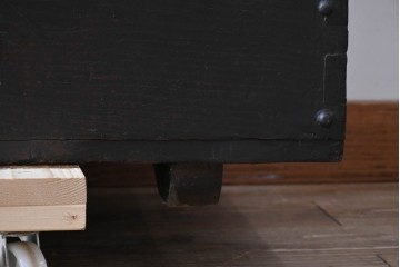 韓国ヴィンテージ　李朝家具　素朴ながらも存在感のあるアンティーク調のバンダチ　(R-088347)