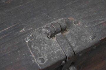 韓国アンティーク　李朝家具　ローボードとしてもおすすめな低めのバンダチ　(R-088348)