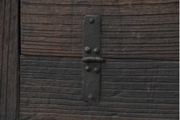 韓国アンティーク　李朝家具　ローボードとしてもおすすめな低めのバンダチ　(R-088348)