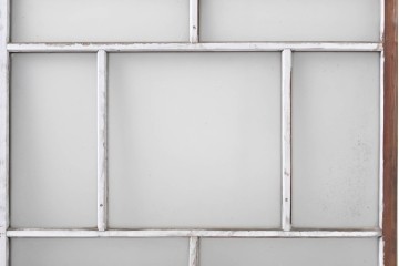 アンティーク建具　昭和初期　大正ロマンの雰囲気漂う窓2枚セット　(R-088350)