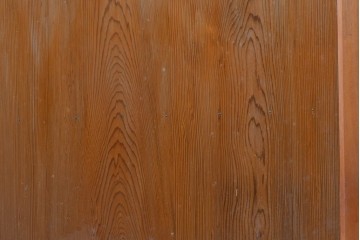 ヴィンテージ建具　昭和中期　温かみのある木肌とガラスを組み合わせたシンプルなガラスドア1枚　(R-088371)