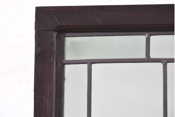 アンティーク建具　イギリス　洗礼者聖ヨハネを描いた古い教会のステンドグラス窓1枚　(R-088382)