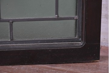アンティーク建具　イギリス　洗礼者聖ヨハネを描いた古い教会のステンドグラス窓1枚　(R-088382)