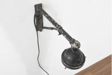 《簡易リペア限定品》イギリスヴィンテージ　インダストリアルな雰囲気のウォールライトブラケット　(R-088404)
