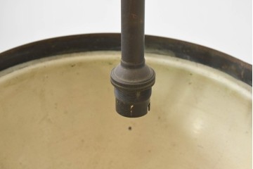 アンティーク照明　イギリス　バーで使われていた真鍮製吊り下げ間接照明　(R-088426)