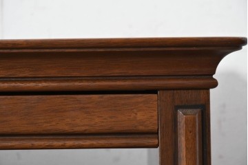 中古　美品　maruni(マルニ木工)　地中海ロイヤルシリーズ(ROYAL)　上品な金具が映える格調高い電話台　定価約15万円　(R-088472)