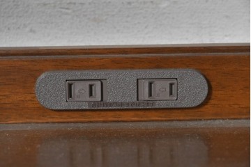 中古　美品　maruni(マルニ木工)　地中海ロイヤルシリーズ(ROYAL)　上品な金具が映える格調高い電話台　定価約15万円　(R-088472)