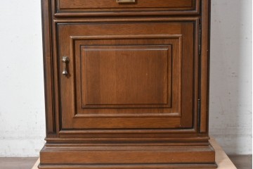 中古　美品　maruni(マルニ木工)　地中海ロイヤルシリーズ(ROYAL)　上品な金具が映える格調高い電話台　定価約15万円　(R-088472)