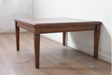 中古　希少な廃番品　maruni(マルニ木工)　地中海シリーズ　上品なセンターテーブル　(R-088477)