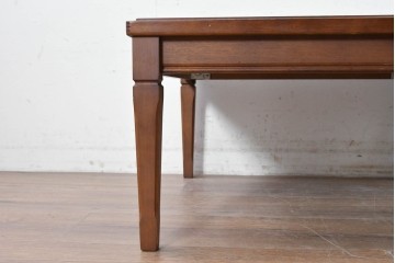 中古　希少な廃番品　maruni(マルニ木工)　地中海シリーズ　上品なセンターテーブル　(R-088477)