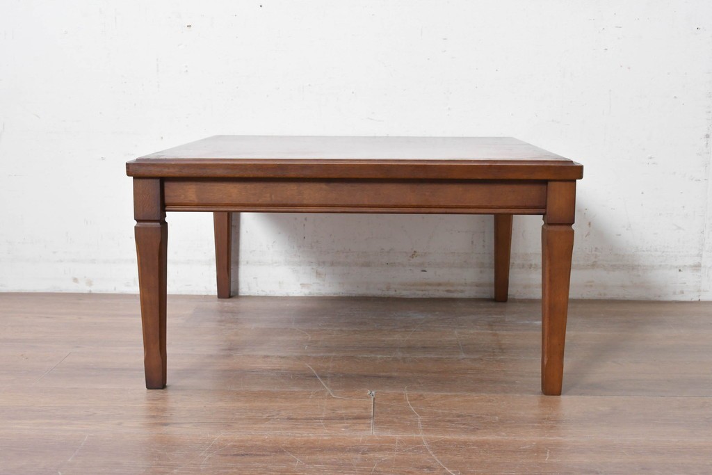 中古　希少な廃番品　maruni(マルニ木工)　地中海シリーズ　上品なセンターテーブル　(R-088477)