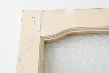 イギリスアンティーク建具　1930年頃　ペイントの風合いが魅力の木製ドア1枚　(R-088481)