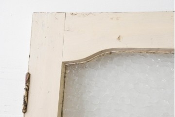 イギリスアンティーク建具　1930年頃　ペイントの風合いが魅力の木製ドア1枚　(R-088481)