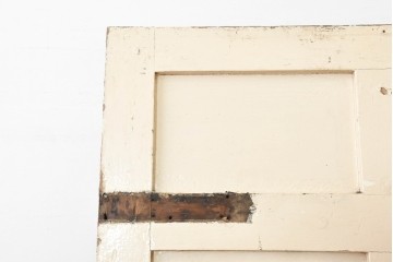 イギリスアンティーク建具　1930年頃　鮮やかな赤色が目を引くペイントドア1枚　(R-088483)