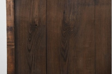 アンティーク建具　明治から大正期　希少デザイン!　竹格子の繊細な意匠と存在感のある鉄金具が調和した蔵戸1枚　(R-088506)