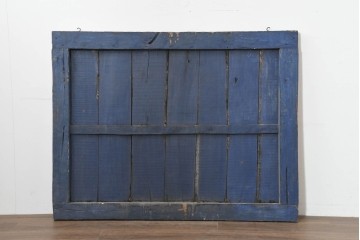 アジアンヴィンテージ　ジャワ島　A3 ANTIQUES　ハンドペイントがレトロなアンティークショップの大型看板　(R-088509)