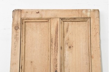フランスアンティーク建具　パイン材　温かみのある木肌が魅力のドア1枚　(R-088510)