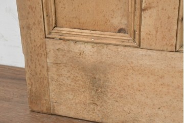 フランスアンティーク建具　パイン材　温かみのある木肌が魅力のドア1枚　(R-088510)