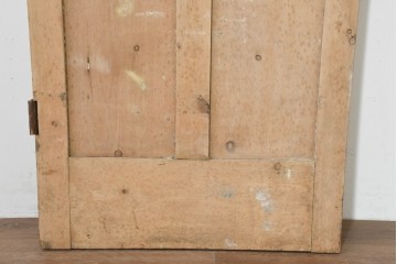 フランスアンティーク建具　パイン材　温かみのある木肌が魅力のドア1枚　(R-088510)