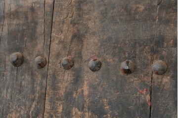アンティーク建具　モロッコ　プリミティブな雰囲気が味わい深いドア1枚　(R-088521)
