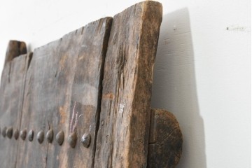 アンティーク建具　モロッコ　プリミティブな雰囲気が味わい深いドア1枚　(R-088521)