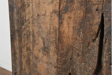アンティーク建具　モロッコ　プリミティブな雰囲気が味わい深いドア1枚　(R-088521)