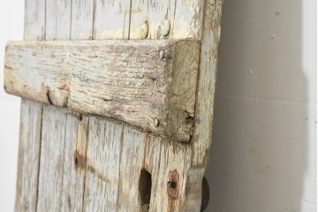 ヨーロッパアンティーク建具　シャビーな風合いが魅力のドア1枚　(R-088524)