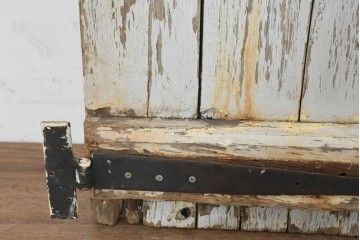 ヨーロッパアンティーク建具　シャビーな風合いが魅力のドア1枚　(R-088524)
