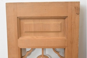 中国ヴィンテージ建具　伝統的な格子意匠が美しい格子窓2枚セット　(R-088525)