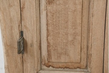 アジアンアンティーク建具　インド伝統×西洋建築の融合!　重厚な鋳造金網付き　大型の枠付き両開き窓1枚　(R-088530)