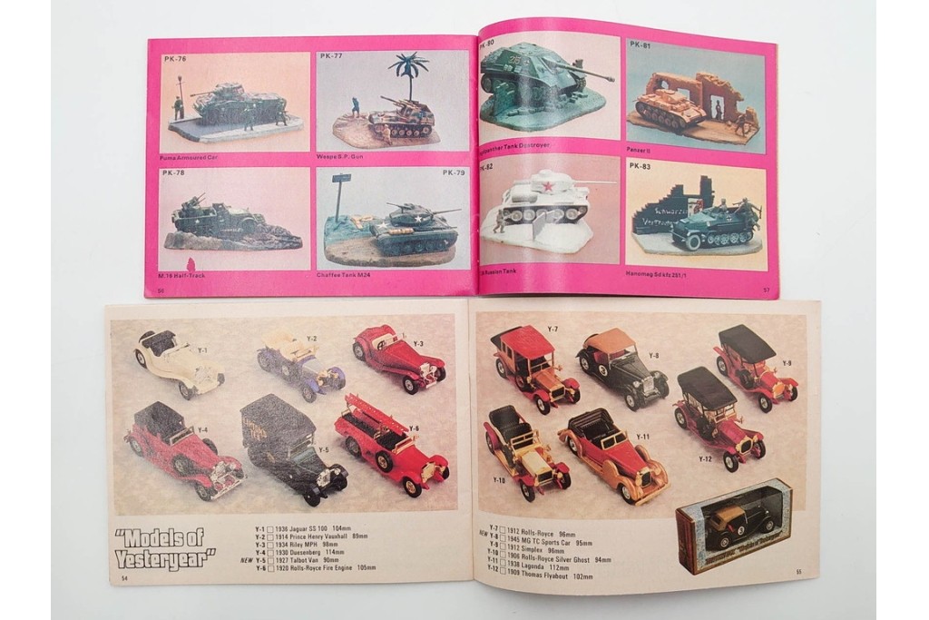 solido(ソリッド)・ダイヤペット・BRITAINS・siku・Dinky(ディンキー)・Corgi(コーギー)・MATCHBOX(マッチボックス)　レトロなミニカーなどのカタログまとめて28冊セット　(R-088554)