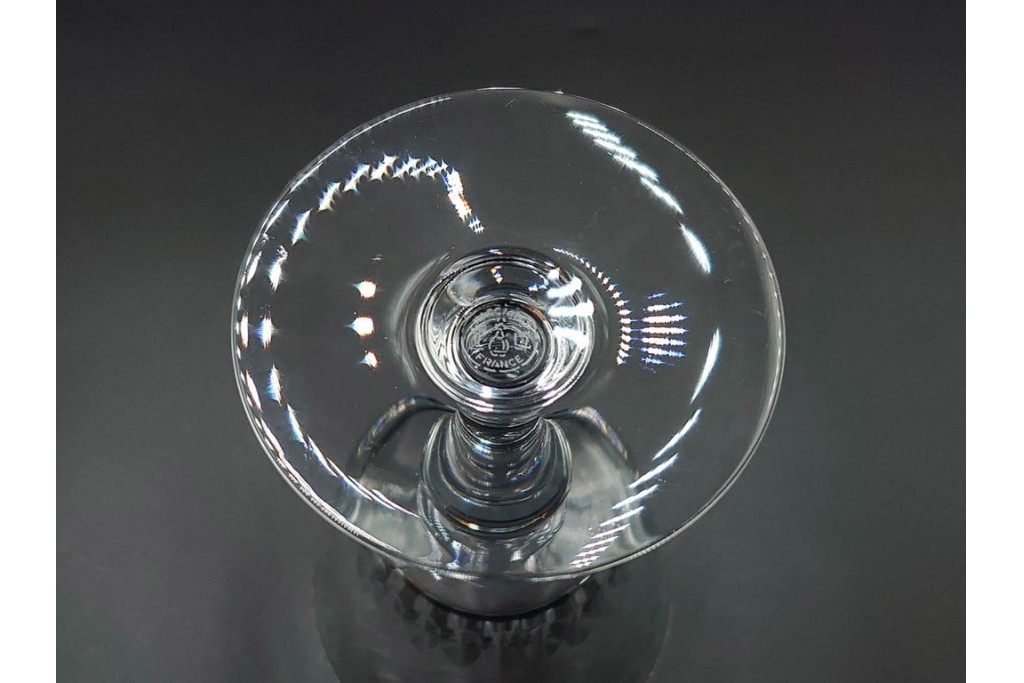 フランス　Baccarat(バカラ)　パルメ　繊細な装飾が上品なワイングラス6点セット　外箱付き　(R-088562)