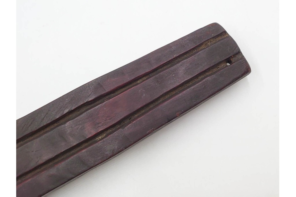李朝　木製　花や魚などの意匠が彫り込まれた餅型・菓子型6点セット　(R-088575)