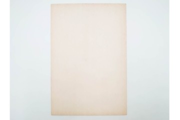 真作　昭和55年6月作　神保朋世　「静夜」　うつむく女性を描いた木版画　(R-088581)