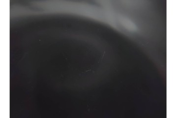 理平造　木製　漆器　艶やかな梅松葉絵椀5点セット　共箱付き　(R-088593)