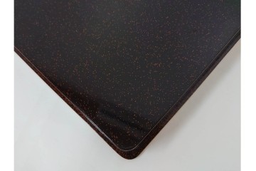 明治から大正期　時代物　木製　漆器　梨地に梅の金銀蒔絵が映える盆　(R-088599)