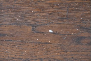 イギリスアンティーク　オーク材　ターニングレッグ意匠が施されたチェア　(R-088604)