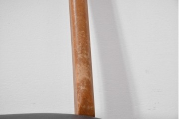 デンマークヴィンテージ　Farstrup(ファーストラップ)　チーク材とビーチ材を用いたダイニングチェア7脚セット　(R-088609)