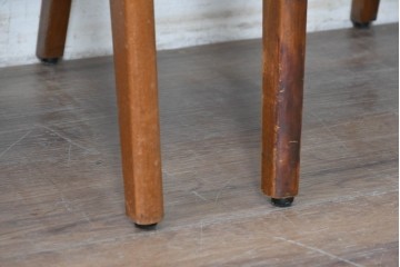 デンマークヴィンテージ　Farstrup(ファーストラップ)　チーク材とビーチ材を用いたダイニングチェア6脚セット　(R-088610)