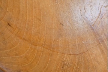 和製ヴィンテージ　総欅材　自然木の造形が味わい深いサイドテーブル　(R-088614)