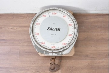 イギリスアンティーク　SALTER(サルター)社製　MODEL 199　インダストリアルなクレーンスケール　(R-088615)